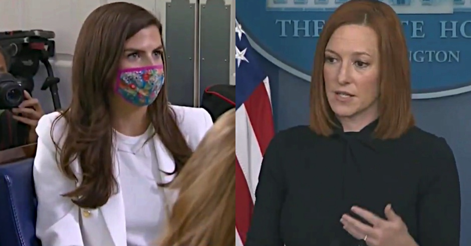 Psaki Brilliantly Schools Reporter That Biden Traveling on Air Force One Is Different From Americans Flying Commercial