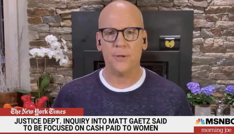 Republicans Are Prepared to Dump 'Skeevy Florida Bro' Matt Gaetz as He Becomes 'Terminally Toxic': MSNBC's Heilemann