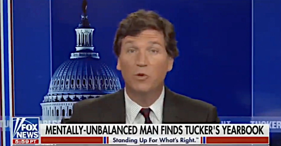 Tucker Carlson Once Allegedly Bragged He Belonged to a 'Society' Named After the Man Who Assassinated Harvey Milk