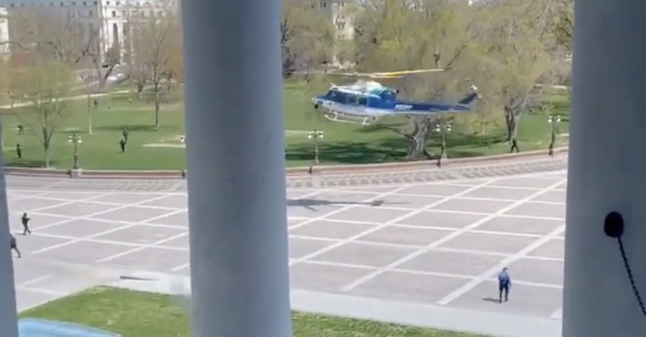 US Capitol Under 'Lockdown' Amid 'Heavy Police Activity' – 'Helicopter Just Landed on the East Front': Reporters