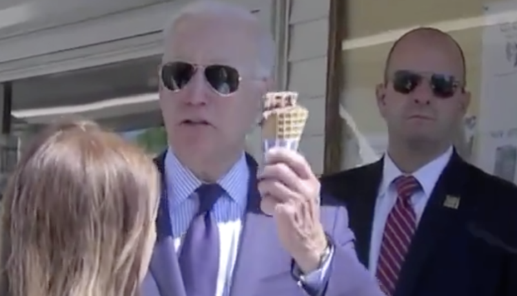 Apparent Trump Supporter Yells Gay and Racial Slurs at Biden As President Visits Ice Cream Shop