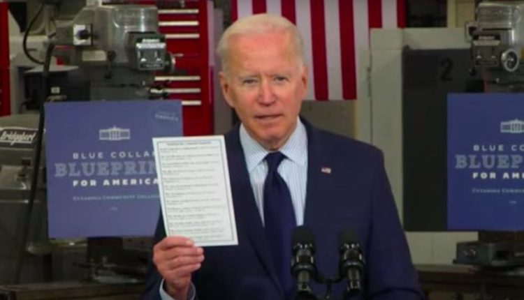 Biden Reveals List of Republicans Who Voted Against COVID-19 Relief, Then Touted It