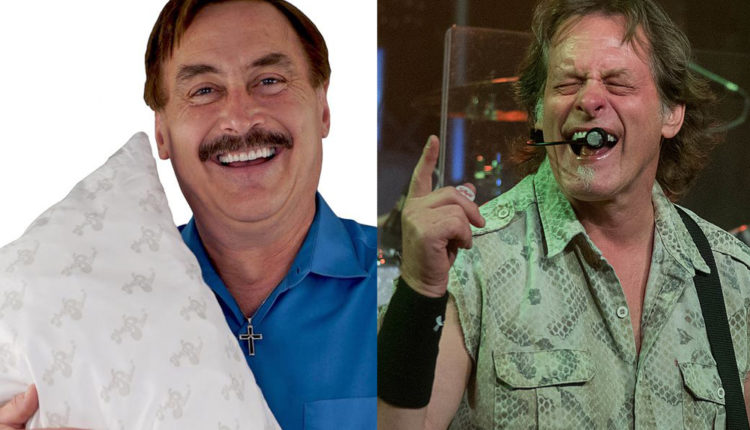 Civil Rights Activist Ted Nugent Defends the MyPillow Guy, Alleges "Satanic" Democrats Are in Favor of Stabbing Children