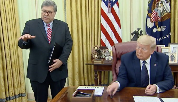 Documents About Fake Bill Barr Investigation of Trump Obstruction of Justice Must Legally Be Released Monday