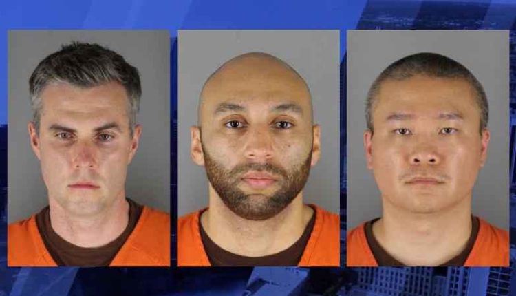 From left: Thomas Lane, J. Alexander Kueng and Tou Thao