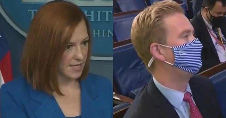 Jen Psaki Expertly Explains to Fox News' Peter Doocy Why Americans Are Scared to Return to Work
