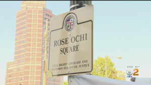 Little Tokyo Intersection Named In Honor Of Civil Rights Leader Rose Ochi – CBS Los Angeles