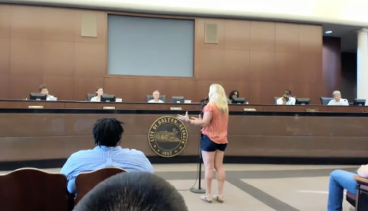 Marjorie Taylor Greene Says She Would Not Take Down Statues of Hitler or Satan