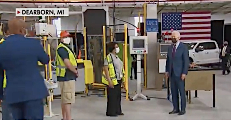 Peter Doocy Mocks President Biden for Wearing a Mask at Ford Plant – Forcing Fox News to Admit They Don't Know Local Rules
