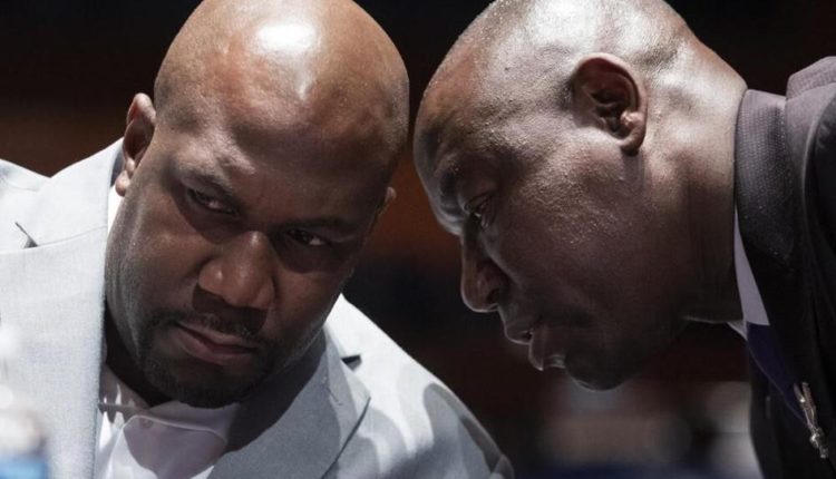 Philonise Floyd, speaks with civil rights attorney Ben Crump.jpeg |