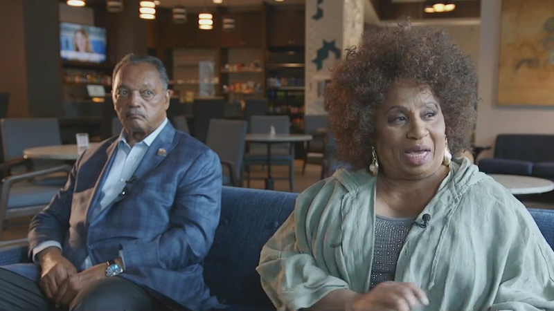 Rev. Jesse Jackson, wife Jacqueline talk state of race and civil rights in America