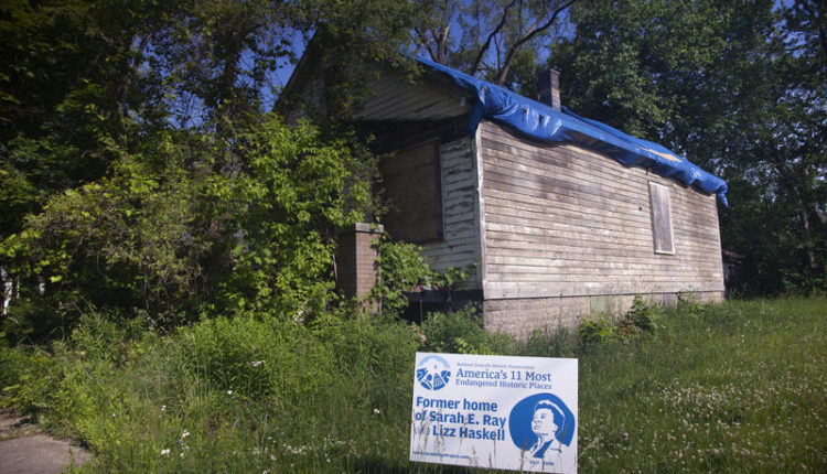 Abandoned home of lesser-known civil rights hero named one of US' "Most Endangered Historic Sites"