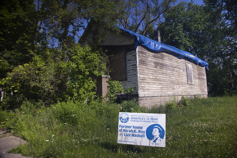 Abandoned home of lesser-known civil rights hero named one of US' "Most Endangered Historic Sites"