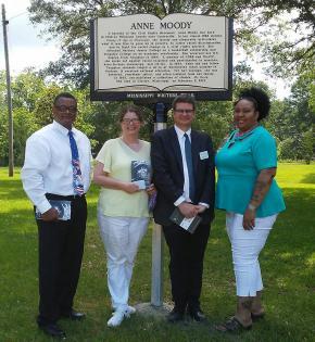 Civil Rights Pioneer Anne Moody is Featured on the Mississippi Writers Trail