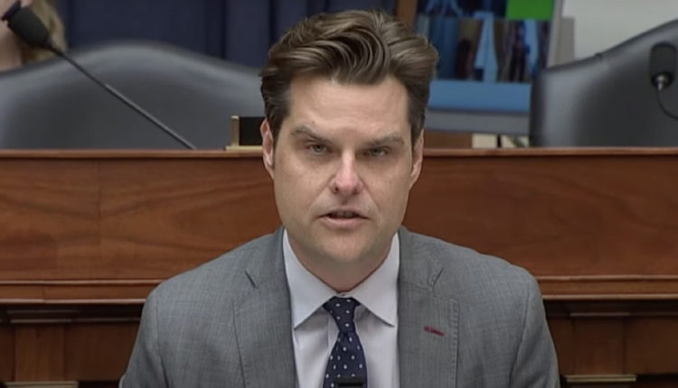 Gaetz Smacked Down After 'Rage-Tweeting a Slander on America's Entire Military History'