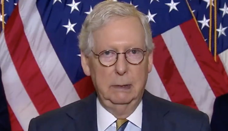 McConnell Rushes to TV Cameras to Gush ‘The Era of Bipartisanship Is Over’ After Infrastructure Talks Break Down