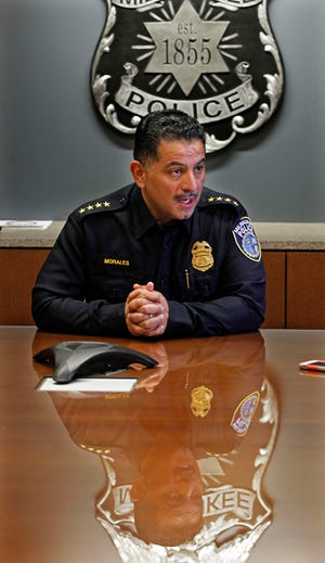 Police Chief Alfonso Morales will be interviewed about his reappointment on Wednesday December 4, 2019 at the Milwaukee Police Office Administration Building.