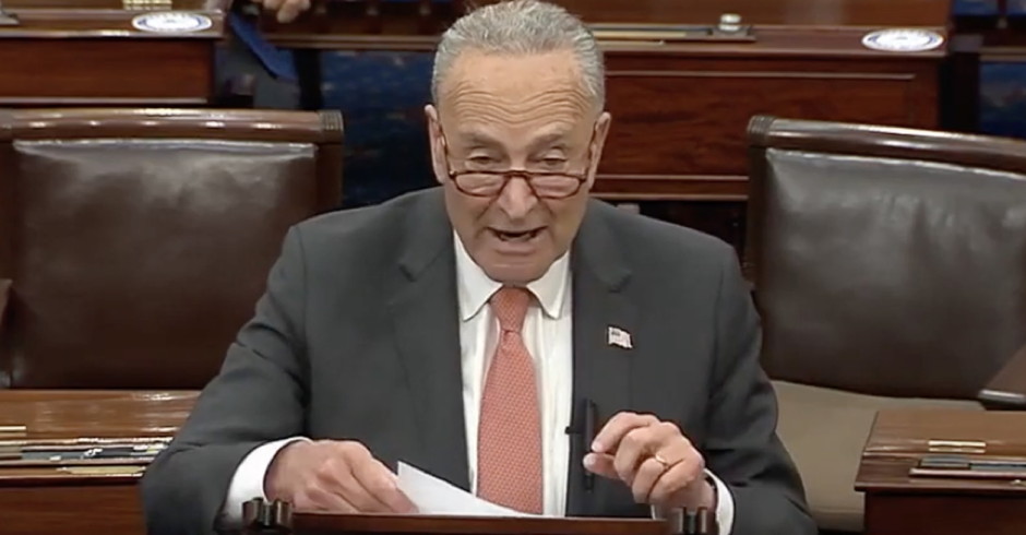 Schumer Compares McConnell to Southern Segregationists for Blocking Voting Rights
