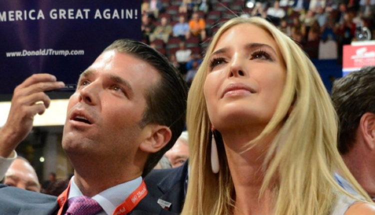 Social Media Activity Suggests 'Trouble Brewing' for Ivanka and Donald Trump Jr