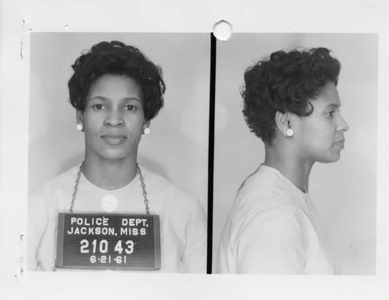 Freedom Rider Theresa Ann Walker, wife of Wyatt Tee Walker, arrested, beaten during civil rights movement