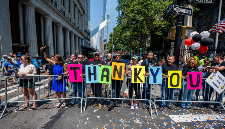 The Hometown Heroes parade