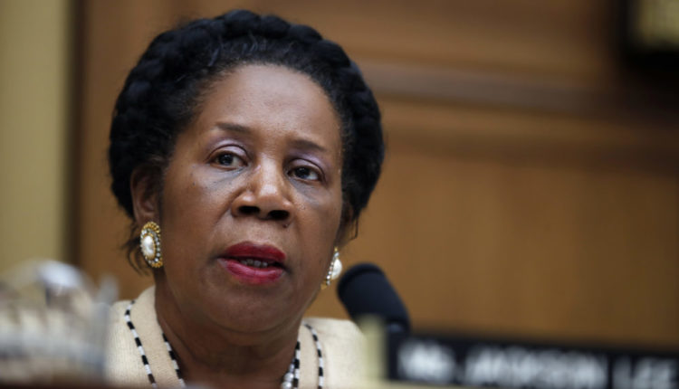 Ranking Member Rep. Sheila Jackson Lee, D-Texas, speaks during a House of Representatives Subcommittee on Crime, Terrorism, Homeland Security and Investigation hearing on Capitol Hill in Washington, Tuesday, April 4, 2017. (AP Photo / Alex Brandon)