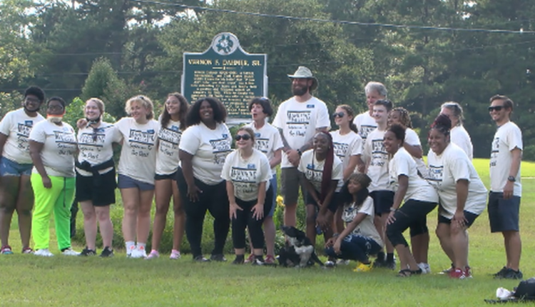 West Coast students visit Vernon Dahmer sites as part of Civil Rights tour