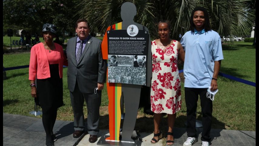 New historical marker in Baton Rouge honors longest march of Civil Rights movement