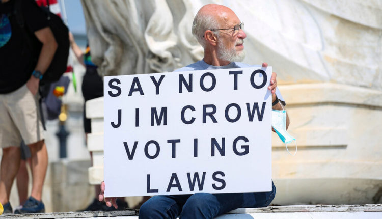 Opinion | Our Families Fought for Civil Rights. Don’t Let Jim Crow Stand.