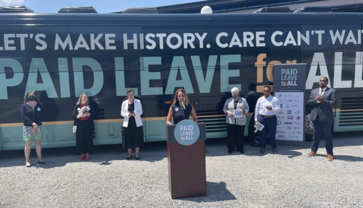 paid-vacation-bus-tour-biden-congress-infrastructure